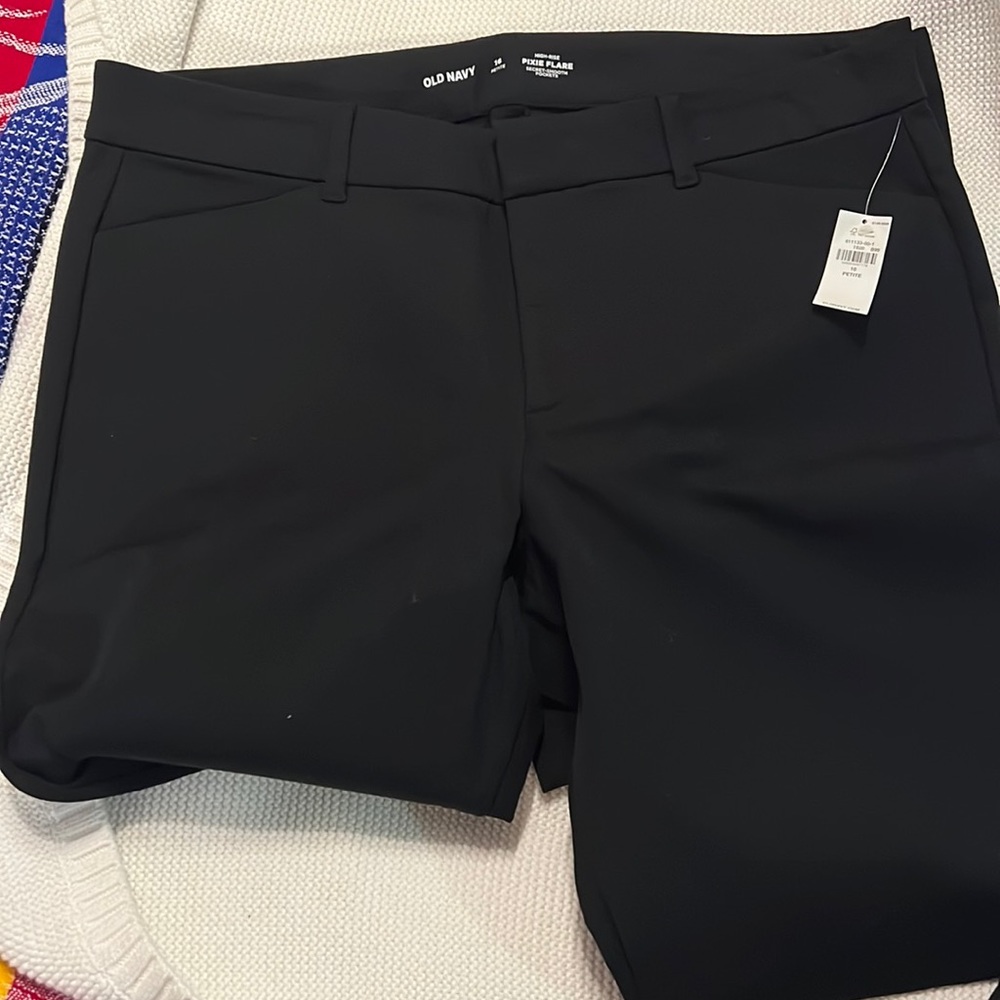 High rise Pixie Flare pants